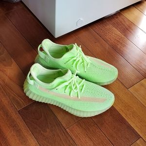 Yeezy boost 350 neon green size 9m or 11w